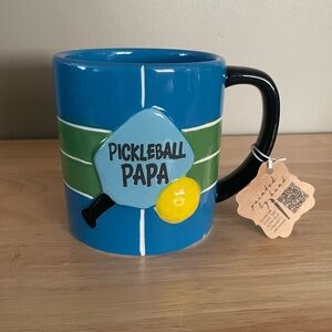 Pickleball Papa Ceramic Coffee Cup Mug
